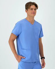 Hanes Comfort Fit Scrubs Men's V-Neck Scrub Top