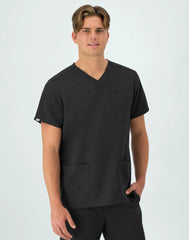 Hanes Comfort Fit Scrubs Men's V-Neck Scrub Top