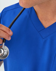 Hanes Comfort Fit Scrubs Men's V-Neck Scrub Top