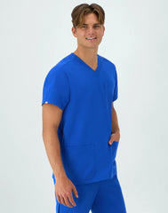 Hanes Comfort Fit Scrubs Men's V-Neck Scrub Top