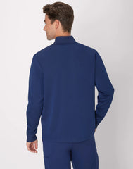 Hanes Comfort Fit Scrubs Men's Full-Zip Scrub Jacket