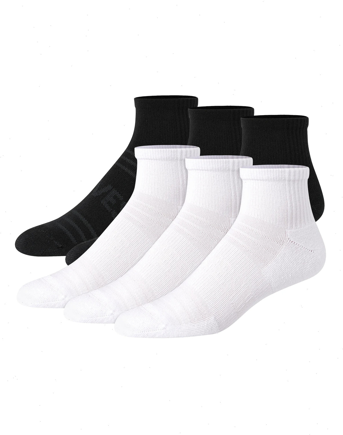 Hanes Moves Breathable Mesh Men&rsquo;s Ankle Socks, Shoe Sizes 6-12, 6-Pairs