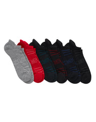 Hanes Moves Breathable Mesh Men&rsquo;s Heel Shield Socks, Shoe Sizes 6-12, 6-Pairs