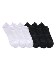 Hanes Moves Breathable Mesh Men&rsquo;s Heel Shield Socks, Shoe Sizes 6-12, 6-Pairs