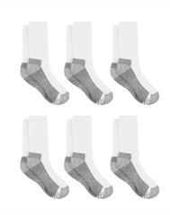 Hanes Men's Big &amp; Tall Work Crew Socks, 6-Pairs