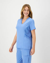 Hanes Comfort Fit Scrubs Women's Scrub Top