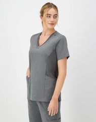 Hanes Comfort Fit Scrubs Women's Scrub Top