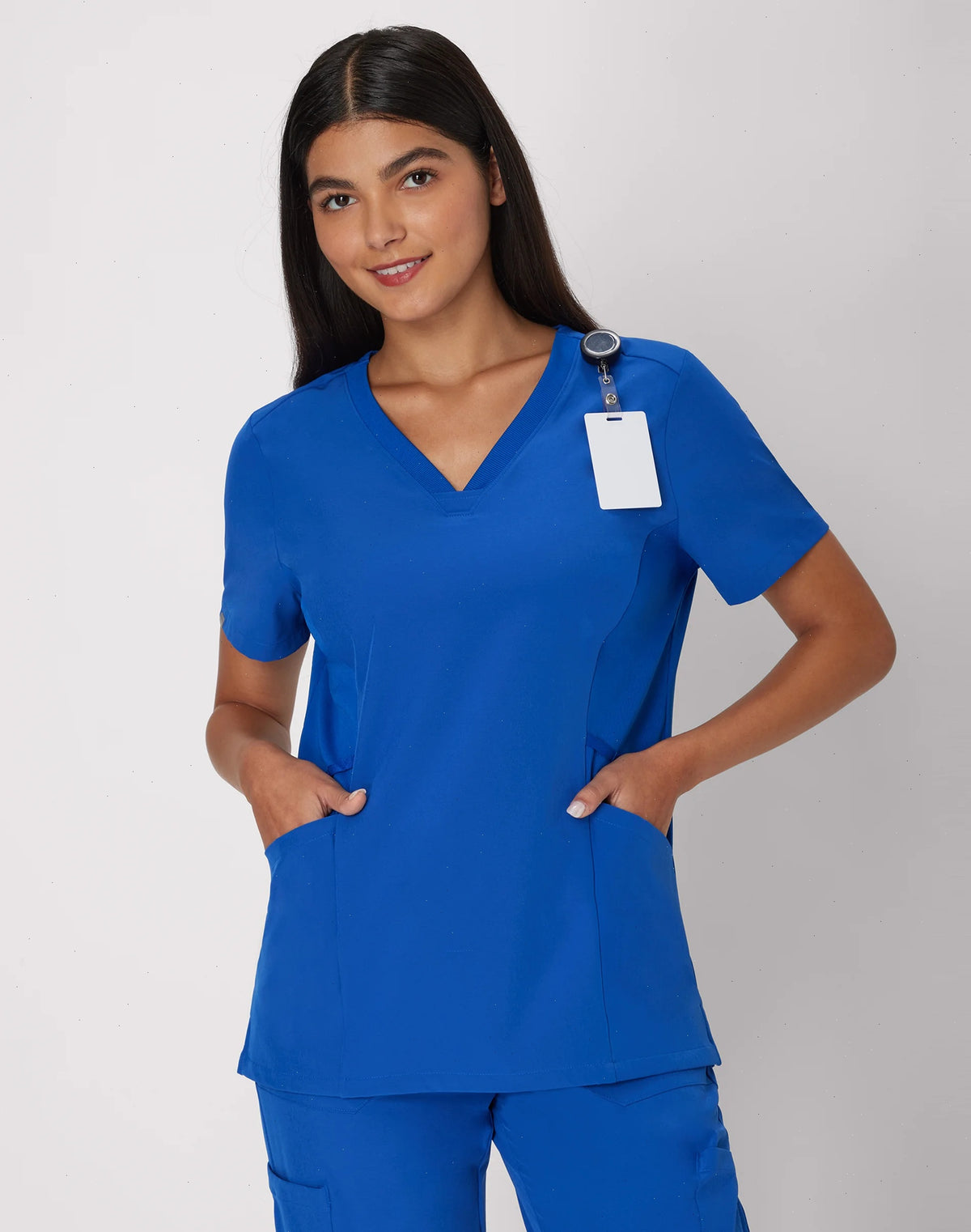 Hanes Comfort Fit Scrubs Women's Scrub Top