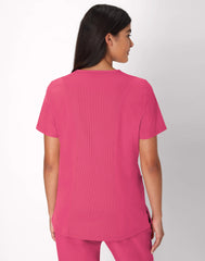Hanes Comfort Fit Scrubs Women's Rib Back Scrub Top