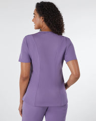 Hanes Comfort Fit Scrubs Women's Rib Back Scrub Top