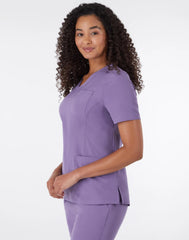 Hanes Comfort Fit Scrubs Women's Rib Back Scrub Top