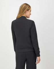 Hanes Comfort Fit Scrubs Women's Scrub Bomber Jacket