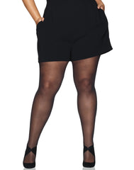 Hanes Curves Sheer Control Top Tights (Plus Size)