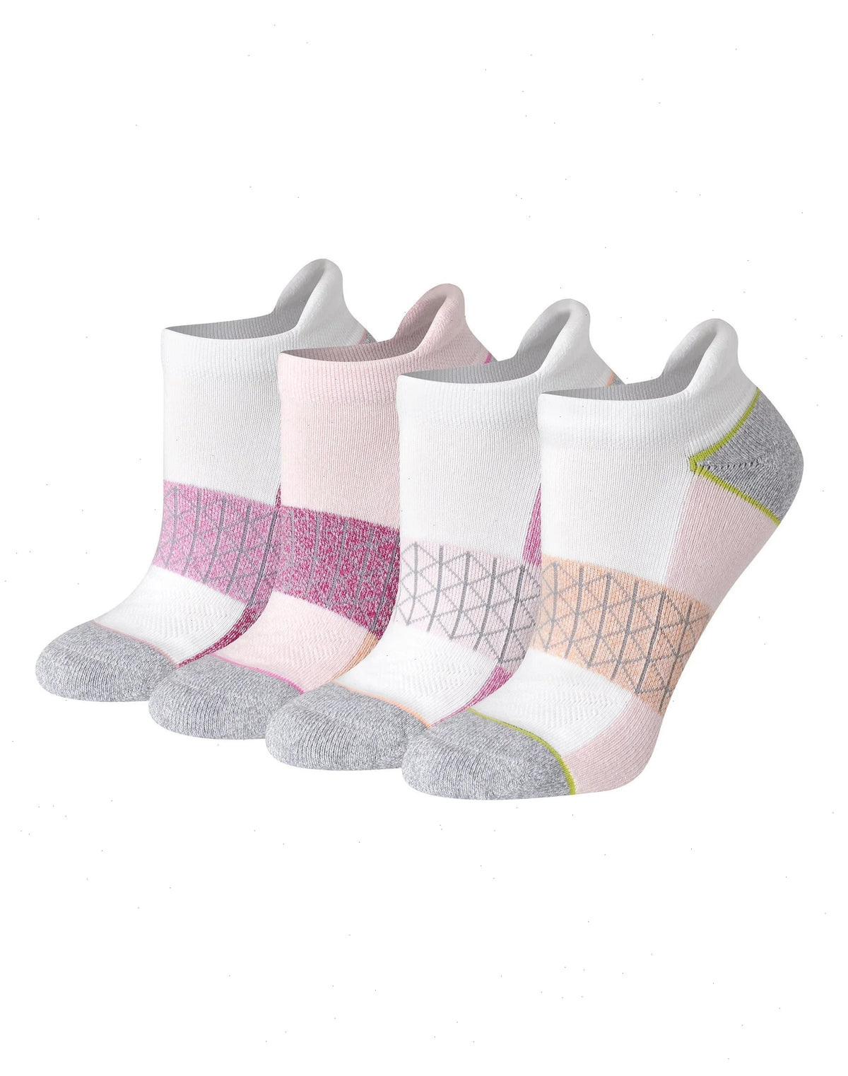 Hanes Absolute Comfort Women's Heel Shield Socks, 4-Pairs