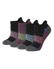 Hanes Absolute Comfort Women's Heel Shield Socks, 4-Pairs