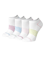 Hanes Absolute Comfort Women's No Show Socks, 4-Pairs