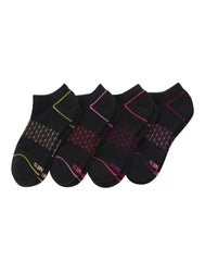 Hanes Absolute Comfort Women's No Show Socks, 4-Pairs