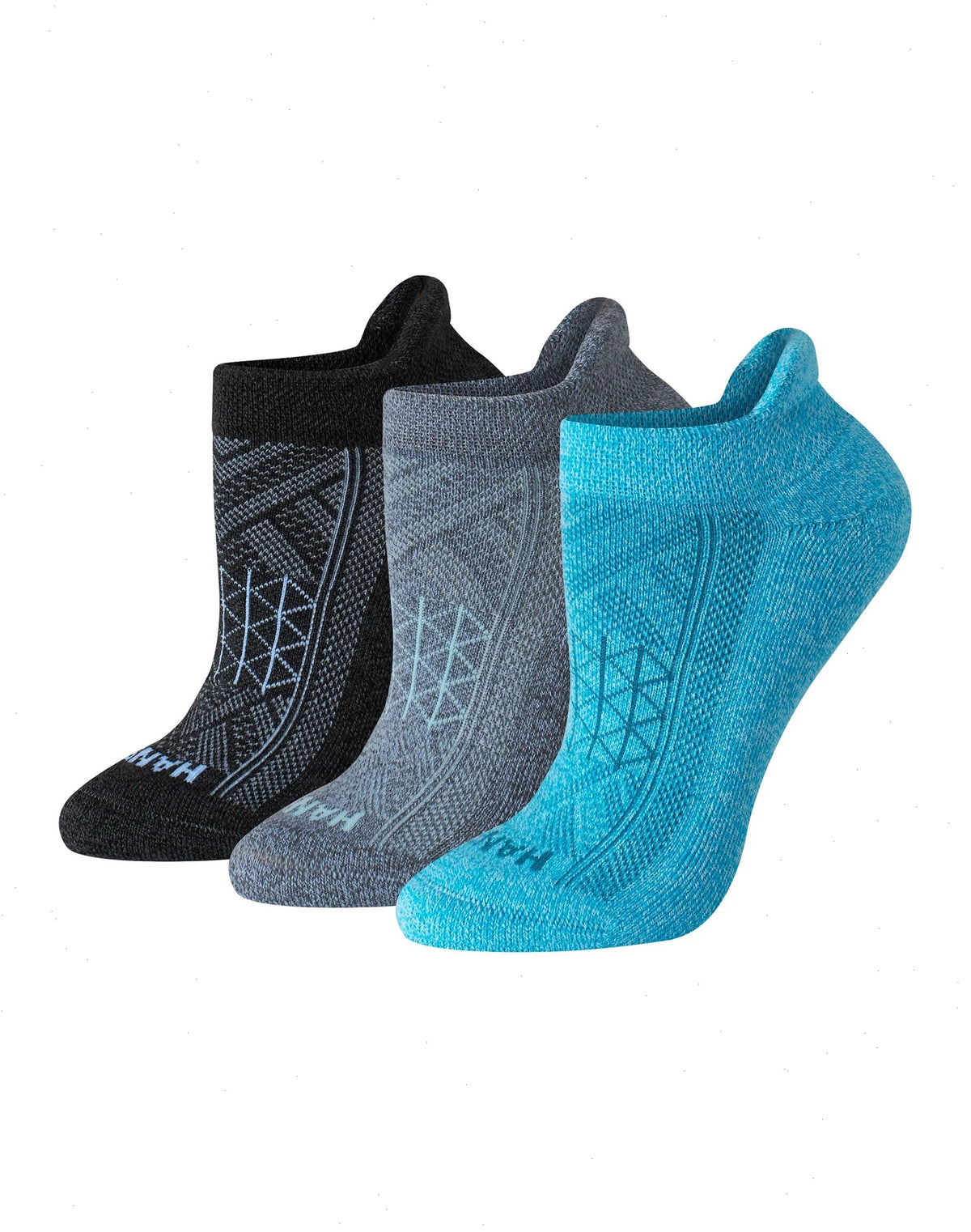 Hanes Absolute Run Women&rsquo;s No Show Tab Socks, 3-Pairs