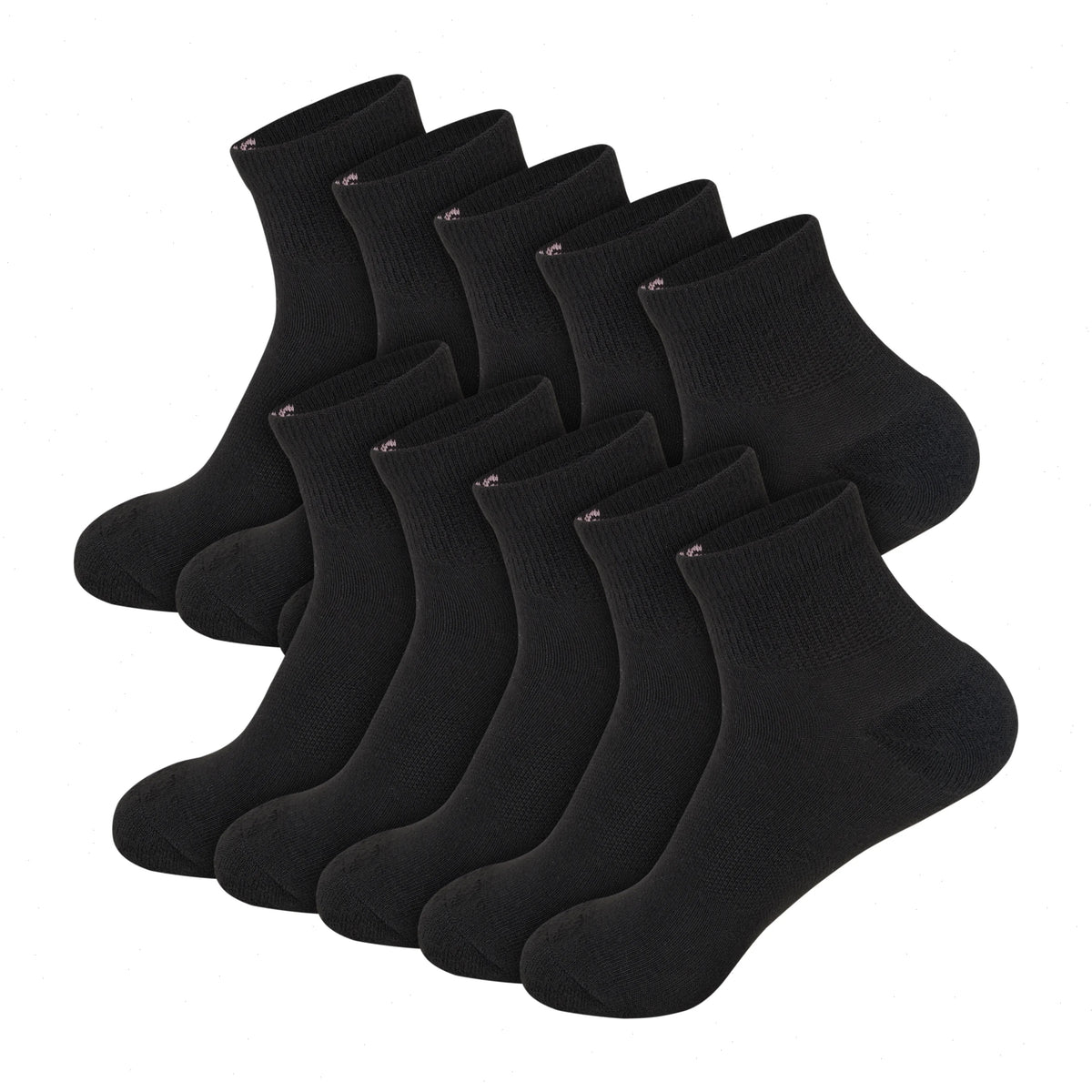 Hanes Moves X-Temp Women&rsquo;s Ankle Socks, 10-Pairs, Shoe Sizes 5-9