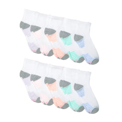 Hanes Moves X-Temp Women&rsquo;s Ankle Socks, 10-Pairs, Shoe Sizes 5-9