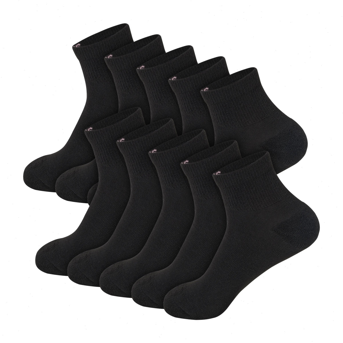 Hanes Moves X-Temp Women&rsquo;s Ankle Socks, 10-Pairs, Shoe Sizes 8-12