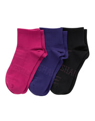 Hanes Moves Women&rsquo;s Seamless Stretch Ankle Socks, 3 Pairs