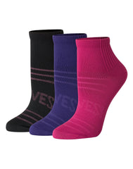 Hanes Moves Women&rsquo;s Seamless Stretch Ankle Socks, 3 Pairs