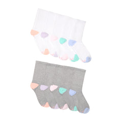 Hanes Moves X-Temp Women's Crew Socks, 10-Pairs, Shoe Sizes 8-12