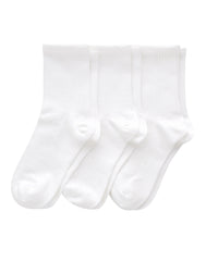 Hanes Moves Women&rsquo;s Seamless Stretch Mid Crew Socks, 3 Pairs
