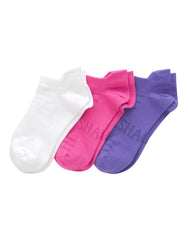 Hanes Moves Women's Seamless Stretch No Show Tab Socks, 3-Pairs