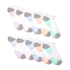 Hanes Moves Women&rsquo;s No Show Socks, X-Temp, Shoe Size 5-9, 10-Pairs