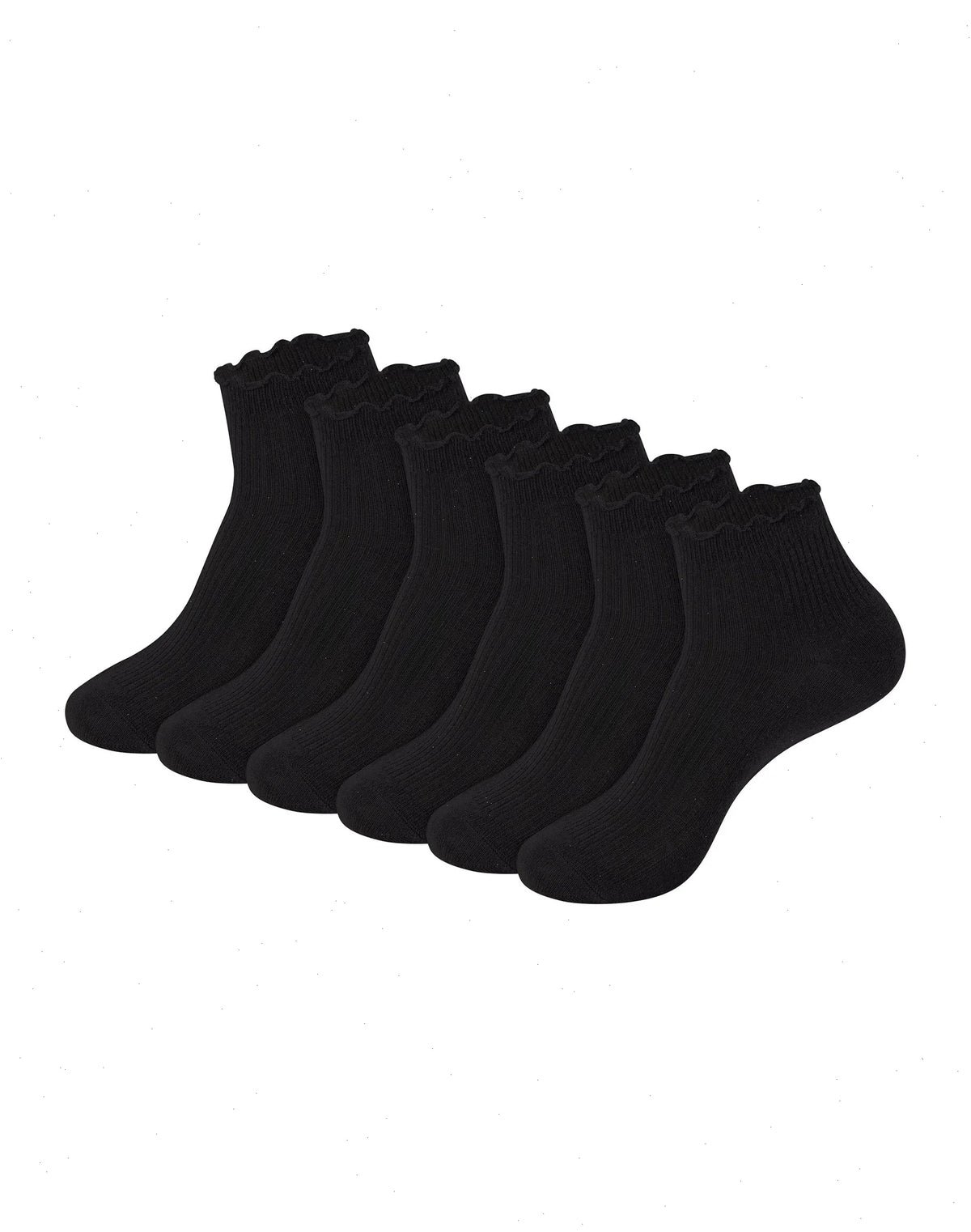 Hanes Originals Women&rsquo;s SuperSoft  Ankle Socks, 6-Pairs