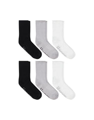 Hanes Originals Women&rsquo;s SuperSoft Crew Socks, 6-Pairs