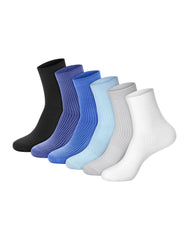 Hanes Originals Women&rsquo;s SuperSoft Crew Socks, 6-Pairs
