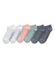 Hanes Originals Women&rsquo;s SuperSoft No Show Socks, Extended Sizes, 6-Pairs