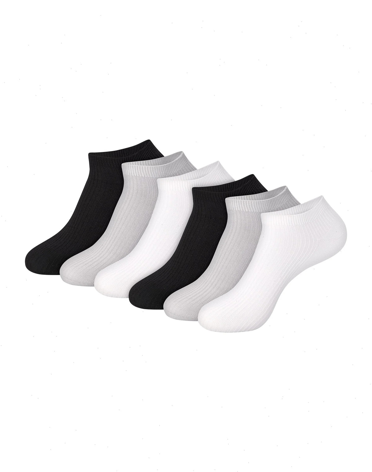 Hanes Originals Women&rsquo;s SuperSoft No Show Socks, 6-Pairs