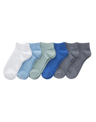 Hanes Originals Women&rsquo;s SuperSoft No Show Socks, 6-Pairs