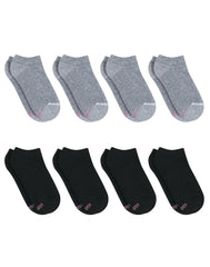 Hanes Ultimate Women's No Show Socks Pack, Cushioned, 8-Pairs