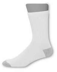 Hanes Men&rsquo;s Cushioned Crew Socks Pack, 20 Pairs, Lightweight, Moisture Wicking