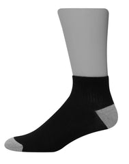 Hanes Men&rsquo;s Cushioned Ankle Socks Pack, 20 Pairs, Moisture Wicking