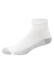 Hanes Men&rsquo;s Cushioned Ankle Socks Pack, 20 Pairs, Moisture Wicking