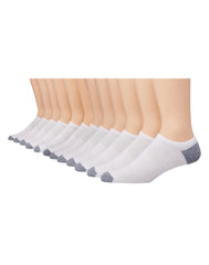 Hanes X-Temp Men's Lightweight No Show Socks, Shoe Sizes 6-12, 12-Pairs