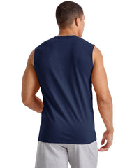 Hanes Men's Cotton Muscle Tank, 3-Pack