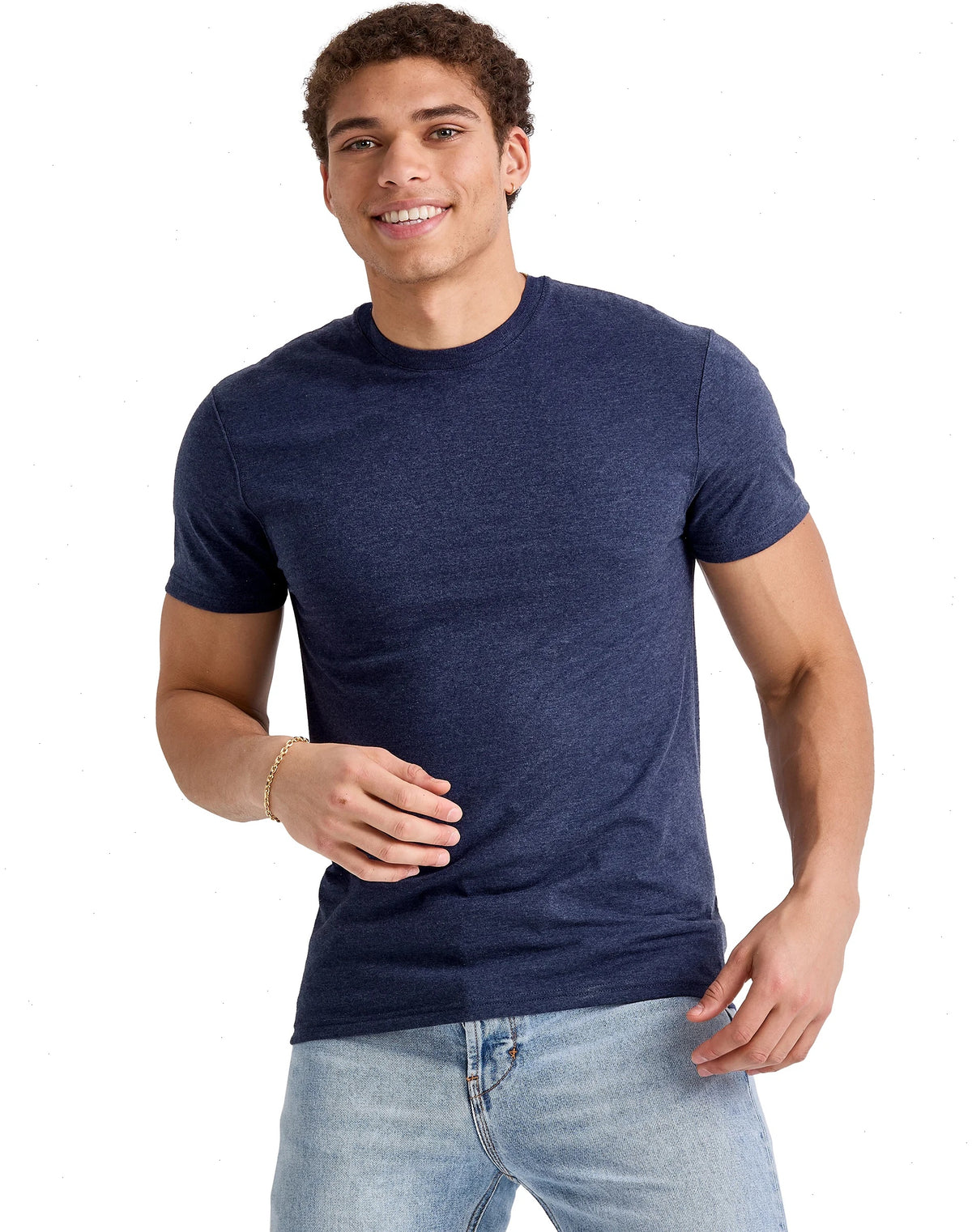 Hanes Originals Men's Tri-Blend T-Shirt (Big &amp; Tall Sizes)
