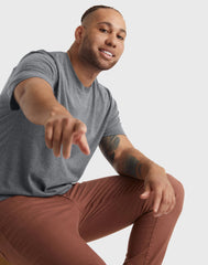 Hanes Originals Men's Tri-Blend T-Shirt (Big &amp; Tall Sizes)