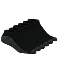 Hanes Double Tough Men's Low Cut Socks, Max Cushion, Shoe Sizes 6-12, 6-Pairs