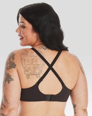 Hanes Women's Concealing Petals Wireless Bra with Convertible Straps