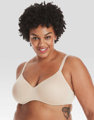 Hanes Women's Concealing Petals Wireless Bra with Convertible Straps