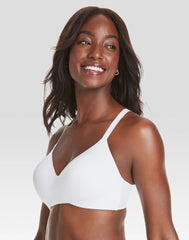 Hanes Women's Concealing Petals Wireless Bra with Convertible Straps