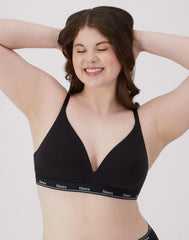 Hanes Originals Women's Contour Bra, Moisture-Wicking Stretch Cotton